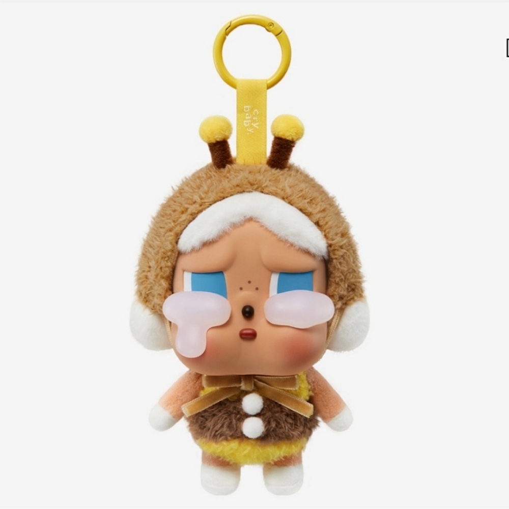 Pop Mart CRYBABY Crying Again Vinyl Face Plush